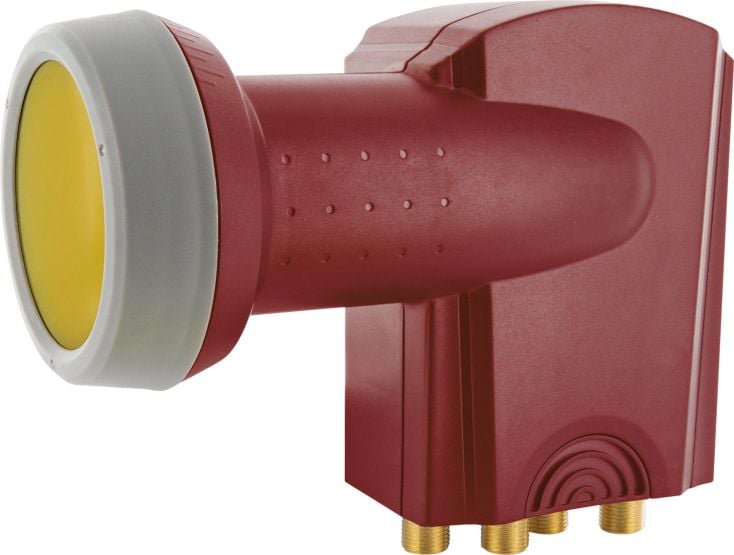 Schwaiger SPS7944A ziegelroter digitale Quad LNB