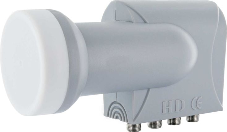 Schwaiger Digitales Quad LNB mit Wetterschutzabdeckung