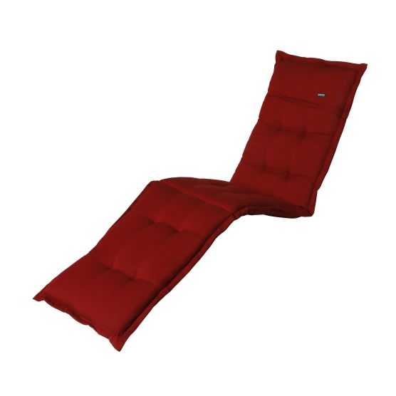 Madison Rib Red 200x65 Liegekissen