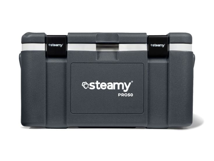 Steamy Pro 50L Kühlbox - Grey