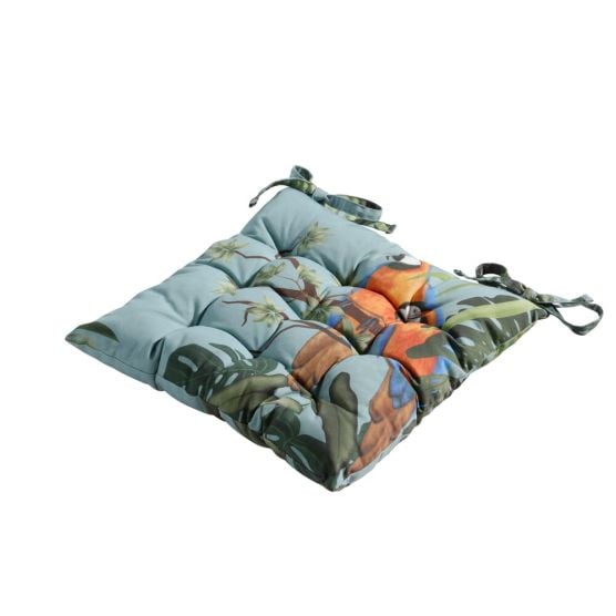 Madison Tuscany Riff Blau 46 x 46 Sitzkissen