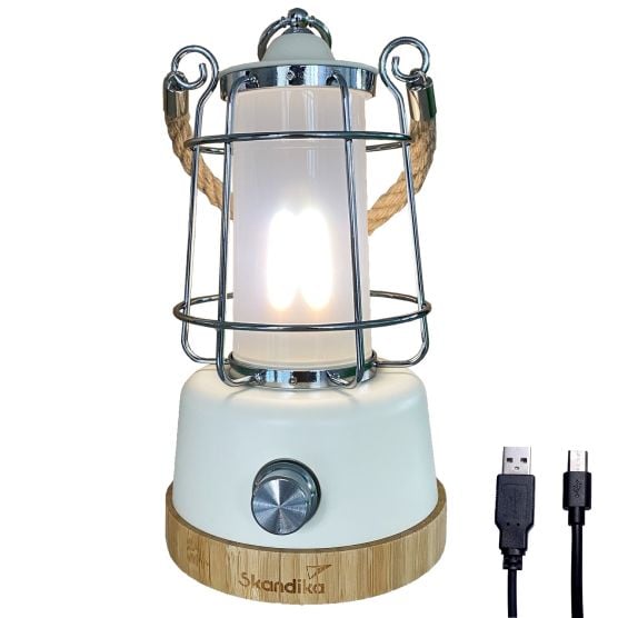 Skandika Kiruna Campinglampe - weiß