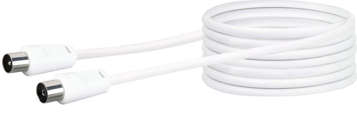 Schwaiger KVK275 7,5 Meter IEC weißes Antennen Anschlusskabel