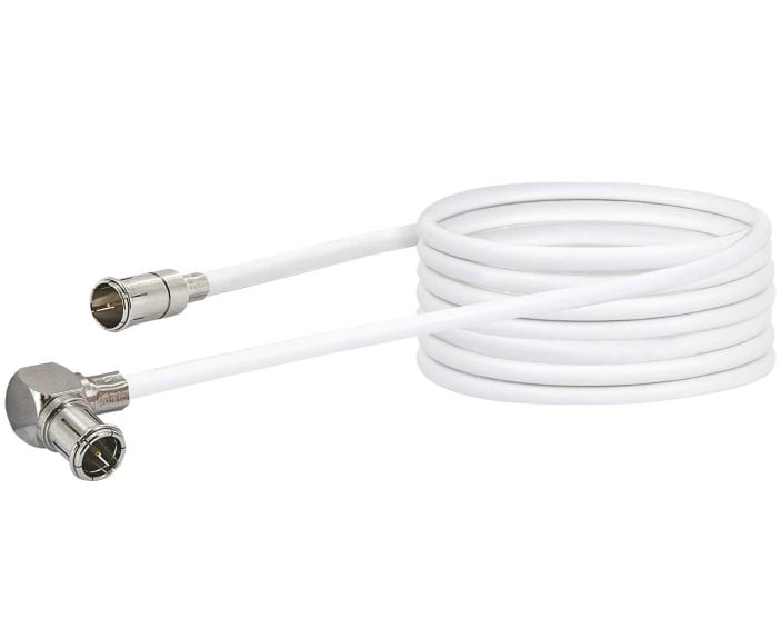 Schwaiger MMC50 5 Meter weißer Modem-Anschlusskabel