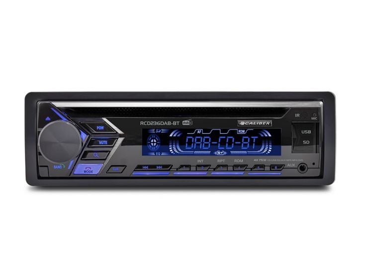 RCD236DAB-BT-Autoradio mit Bluetooth und DAB + - CD / USB / SD 4x75Watt - Schwarz