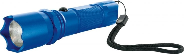 Schwaiger blaue TLED300 LED Taschenlampe