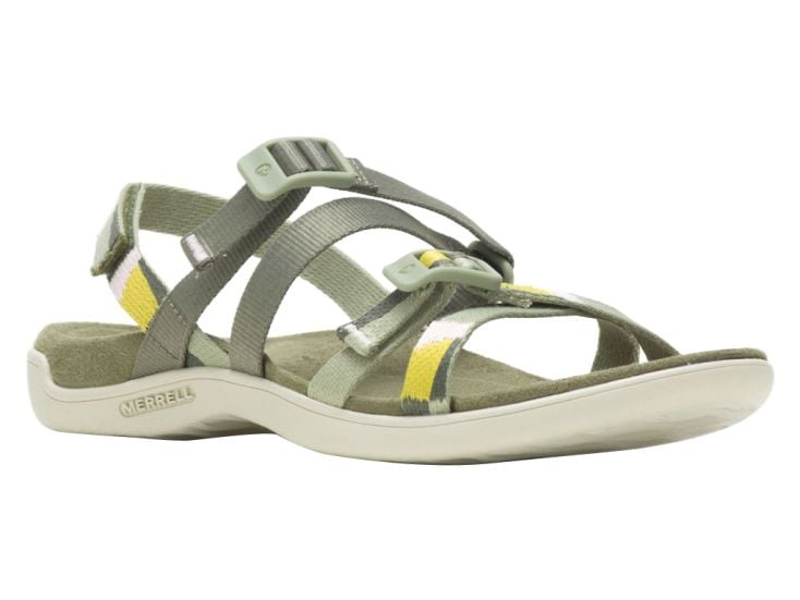 Merrell District 3 Backstrap Web Tea Damen Sandalen