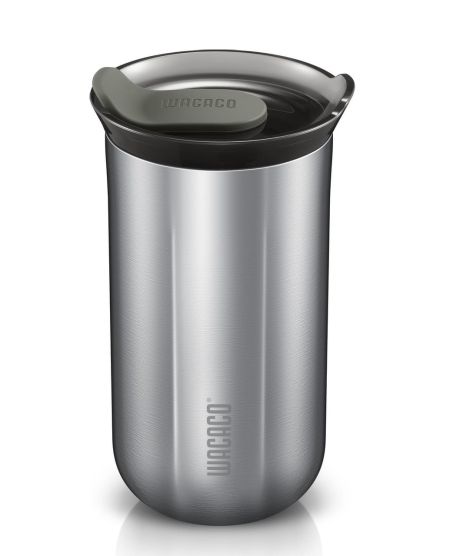Wacaco Cuppamoka Graue tragbare Kaffeemaschine