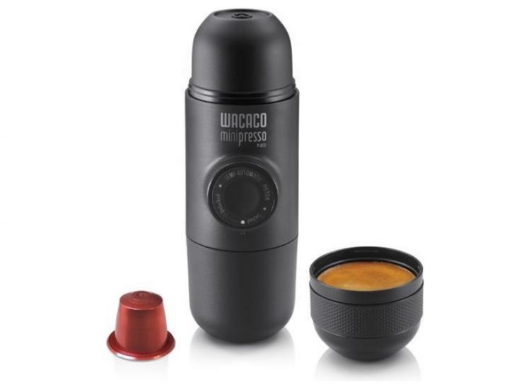 Wacaco minipresso NS schwarze Espressomaschine