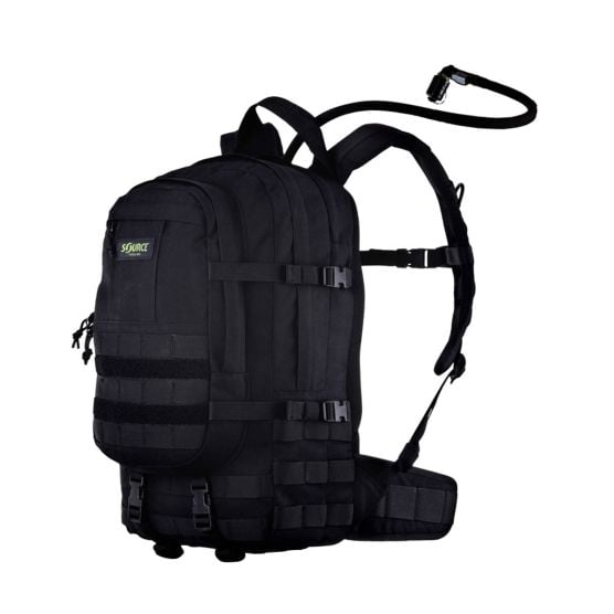Source Tactical Assault 20 schwarzer Rucksack mit Wasserblase
