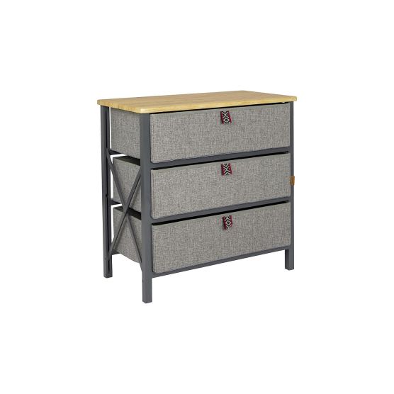 Bo-Camp Urban Outdoor Northwood Schrank mit 3 Schubladen