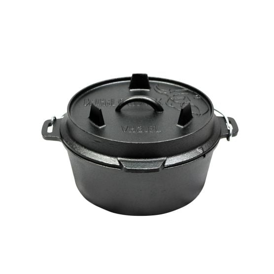 Dutch Oven 3,8 Liter Gusseisen-Kasserolle