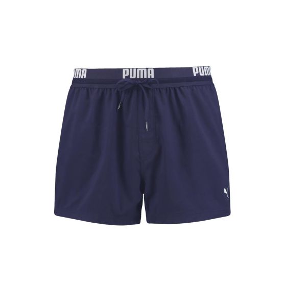 PUMA Logo Short Navy Badehose