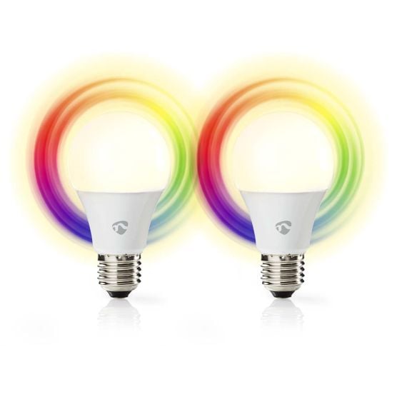 Nedis WIFILRC20E27 SmartLife Vollfärbige LED-Lampen