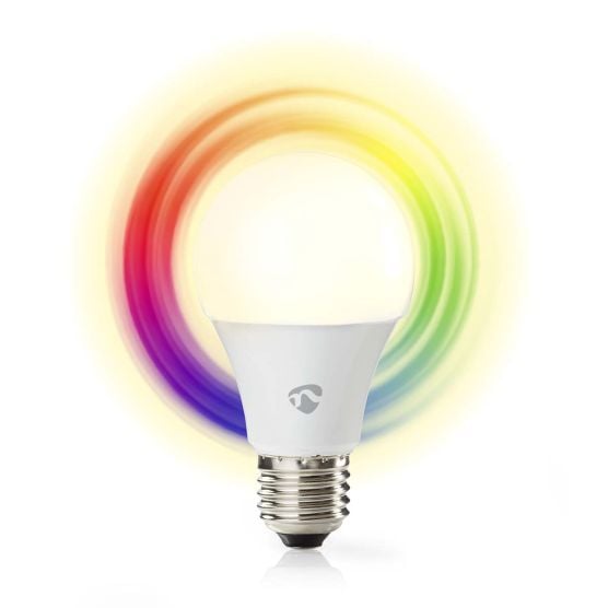 Nedis WIFILRC10E27 SmartLife Vollfärbige LED-Lampe