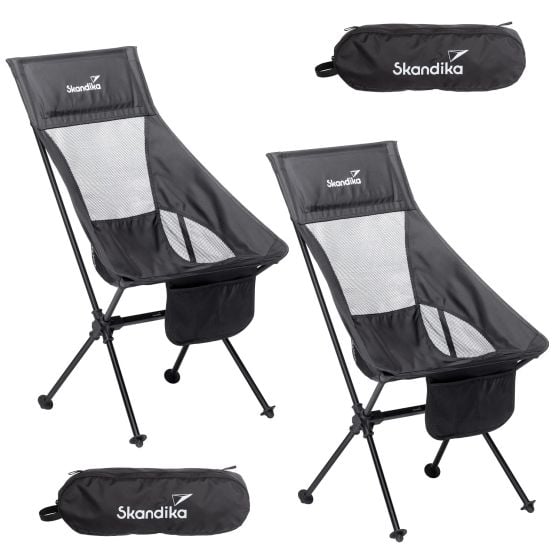 Skandika Compact Set von 2 Faltstühle