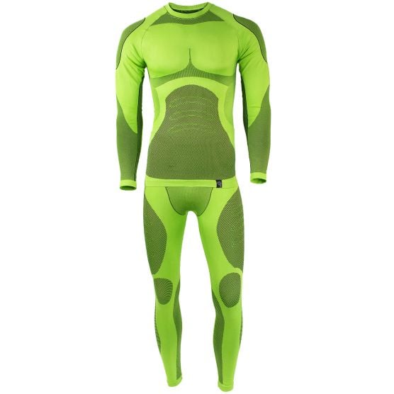 Black Snake Python Lime Herren Funktionsunterwäsche Set