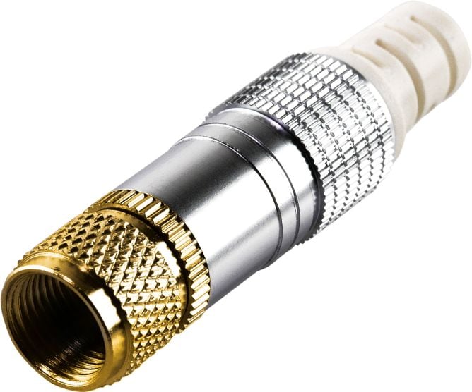 Schwaiger 2 x 7 mm HQ F-Aufdrehstecker