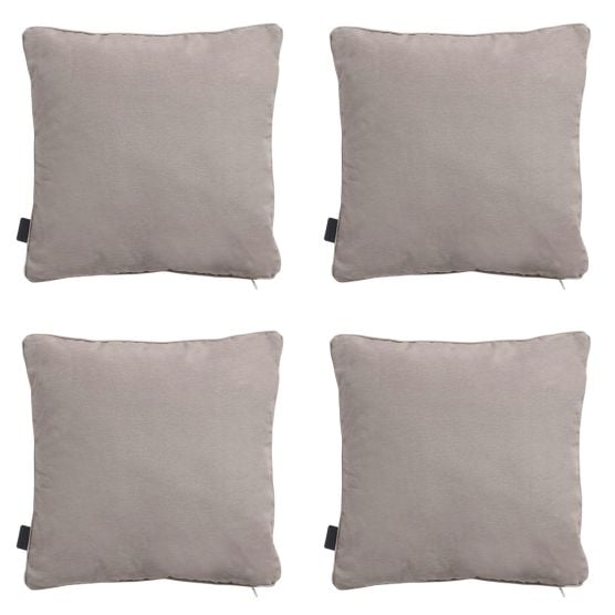Madison Panama Jute-Dekokissen – 4er-Set