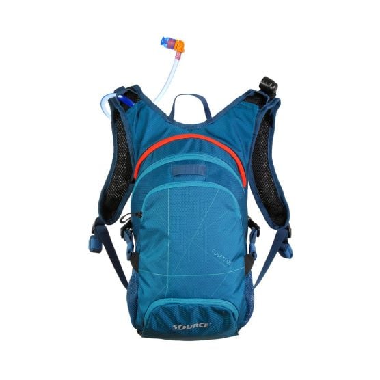 Source Fuse 3 + 9 blauer Rucksack mit Trinksystem