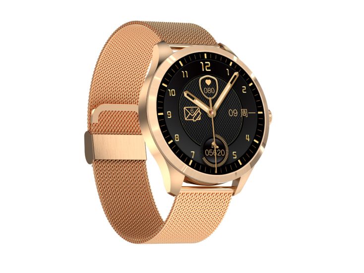 Belesy® Q9 2022 Stahl-Smartwatch