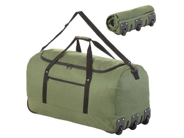 TravelZ 100 Liter faltbare Rolltasche