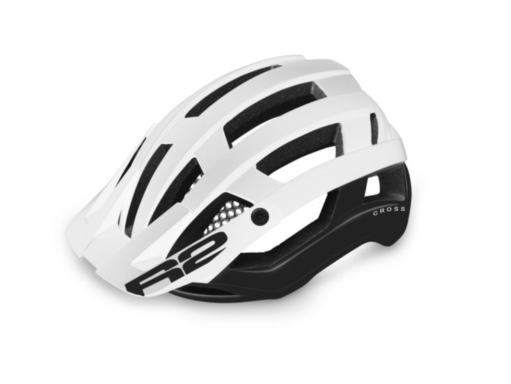 R2 Cross White Fahrradhelm - Größe S