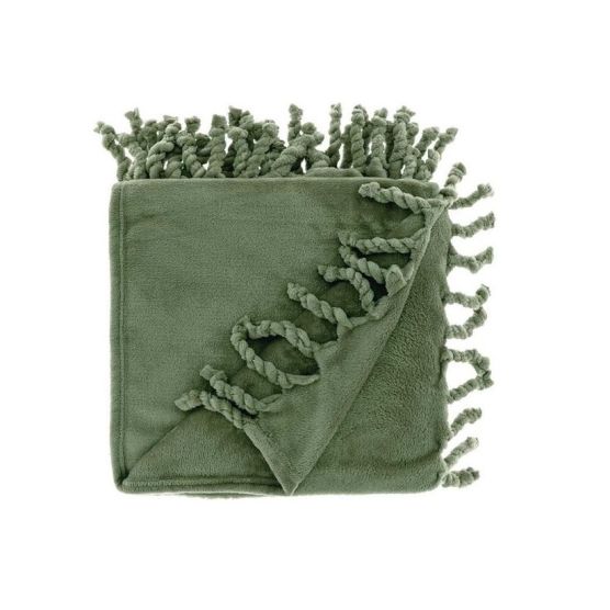 Unique Living Lieke Decke - Green