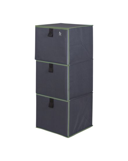 Bo-Camp Faltschrank mit 3 Schubladen