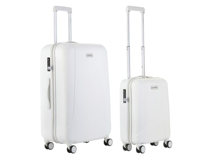 CarryOn Skyhopper 2-teiliges TSA Kofferset - White