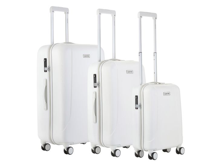 CarryOn Skyhopper 3-teiliges TSA Kofferset - White