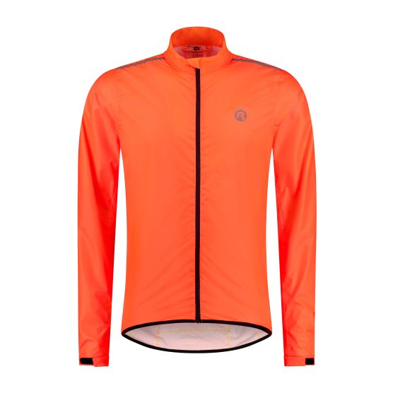 Rogelli Core Orange Herren Fahrrad Regenjacke