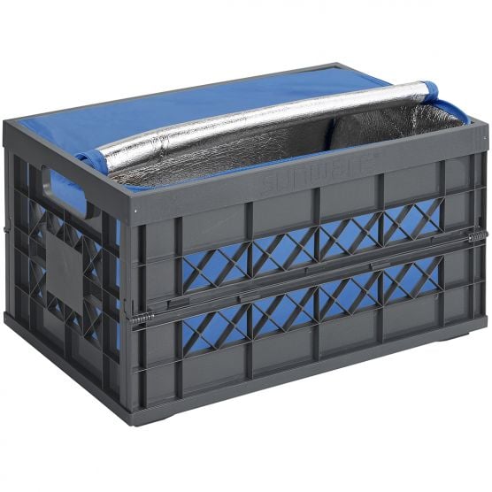 Sunware Square Heavy Duty 45 Liter Klappbox mit Kühltasche