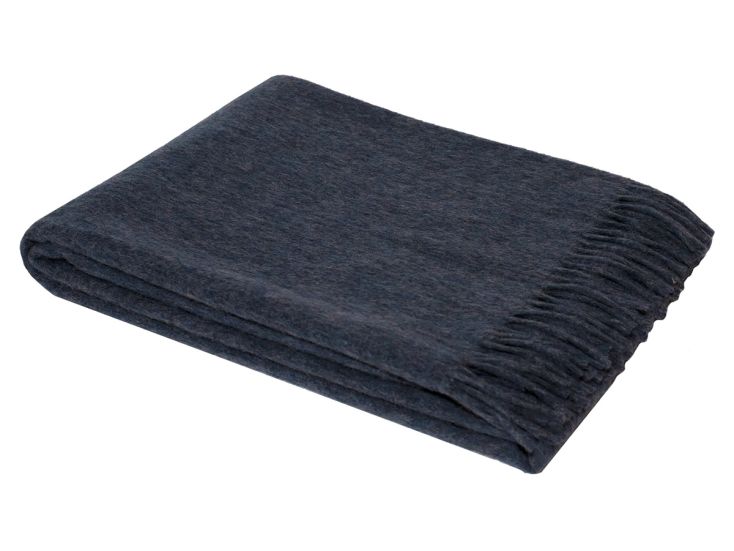 Chill Dept Santa Cruz Alpaka-Wolle Decke - Dark Blue
