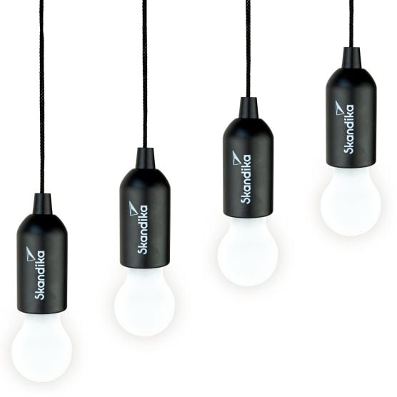 Skandika Narvik 4er-Set LED-Campinglampe