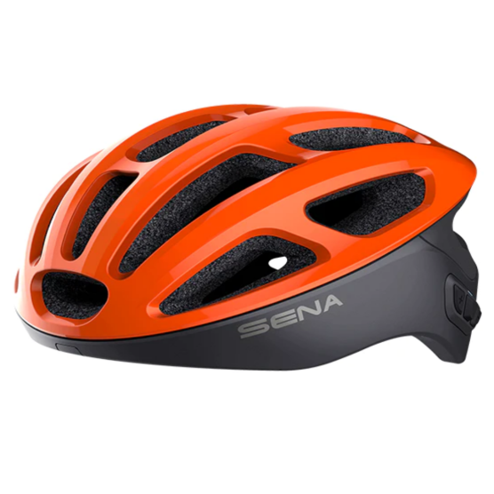 Sena R1 Smart Electric Tangarine Fahrradhelm