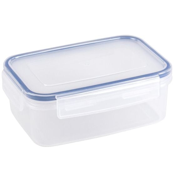 Sunware Basic 0,9 Liter transparente Frischhaltebox mit Clips