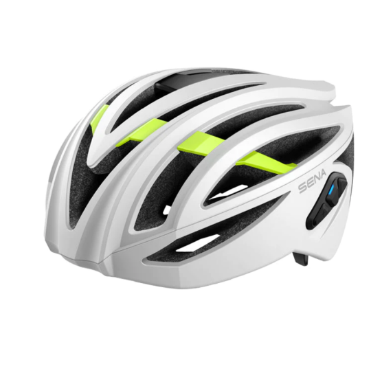 Sena R2 Smart Matt White Fahrradhelm