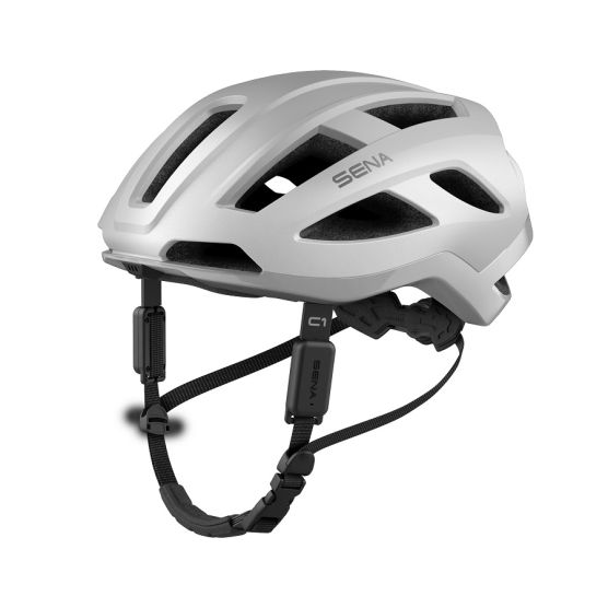 Sena C1 Smart Matt White Fahrradhelm