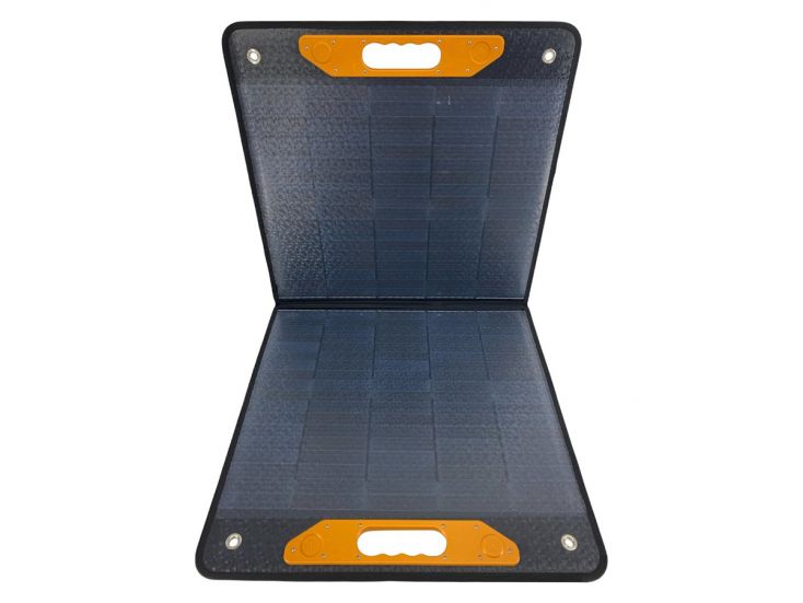 SuperB Faltbares 80-Watt-Solarmodul mit USB- und MPPT-Ladegerät