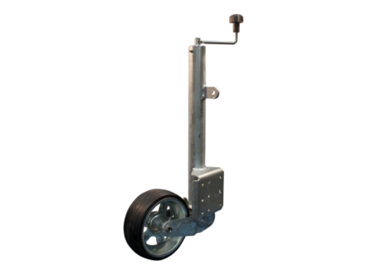 Novio 60 mm automatisch einklappbar Stützräder mit Stahlfelge