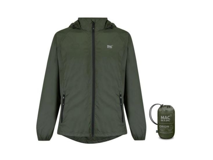 Mac in a Sac Khaki Unisex Regenjacke