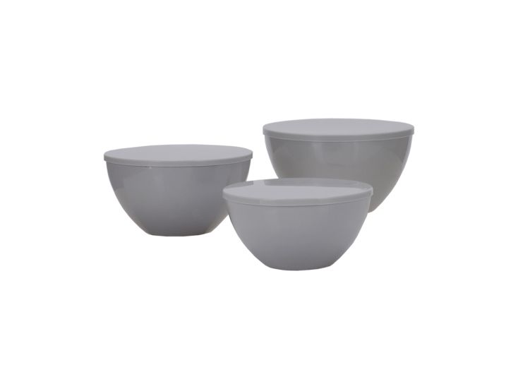 Travellife Palma 6-teiliges Light Grey Schüssel Set