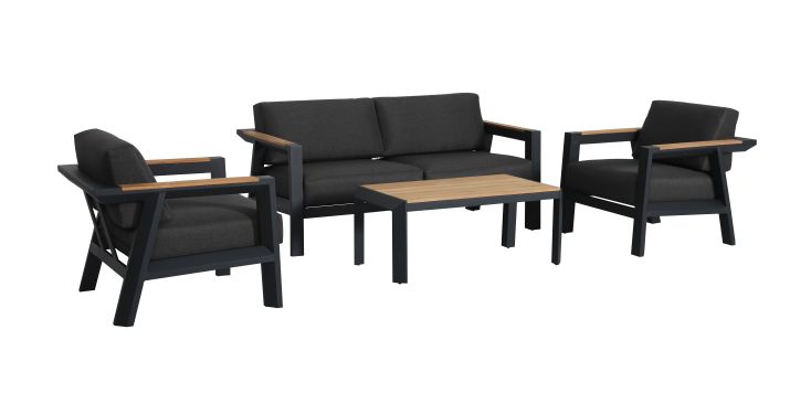 SenS-Line Alexia Aluminium Teak Loungeset