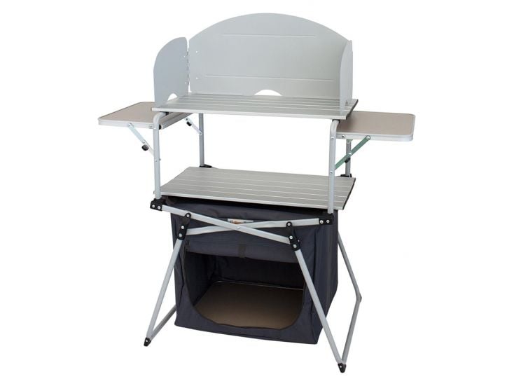 VILLMARK® Campingküche Campingbox Küchenset mit Spüle für Camper