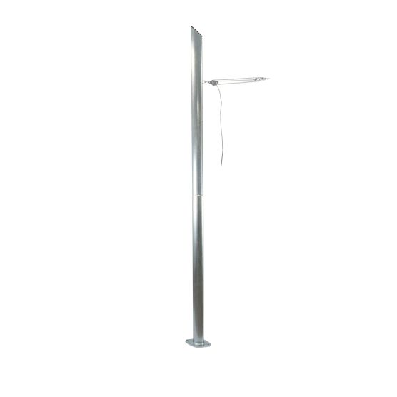Maanta Ulisse 90° Bodenplatte Stahl Sonnensegelmast