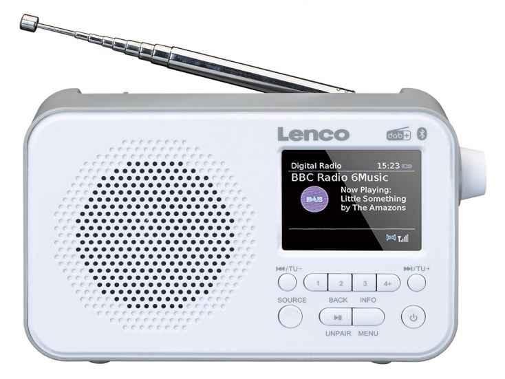 Lenco PDR-036WH DAB+/FM-Radio