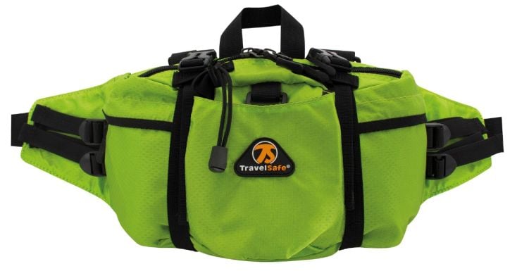TravelSafe Street Life Polyester L Gürteltasche - Lime