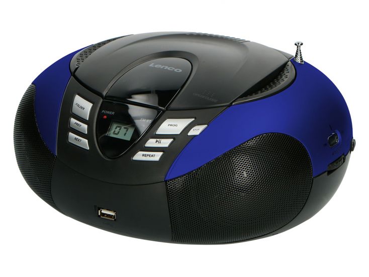 Lenco SCD-37 USB Tragbares FM-Radio
