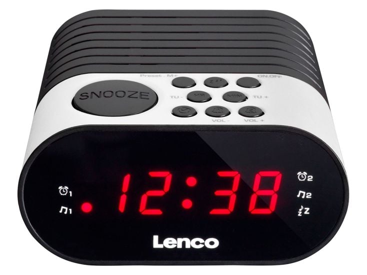 Lenco CR-07 FM-Radiowecker - Black